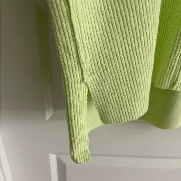 Aerie Lime Green Oversized Shirt XL - Picture 5 of 9